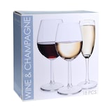 thumbnail of WellHome - Set mit 18 Wein- und Sektgläsern