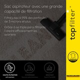 thumbnail of Lot de 4 packs de 4 sacs aspirateur 64329 pour Hoover Freespace EVO TopFilter Premium