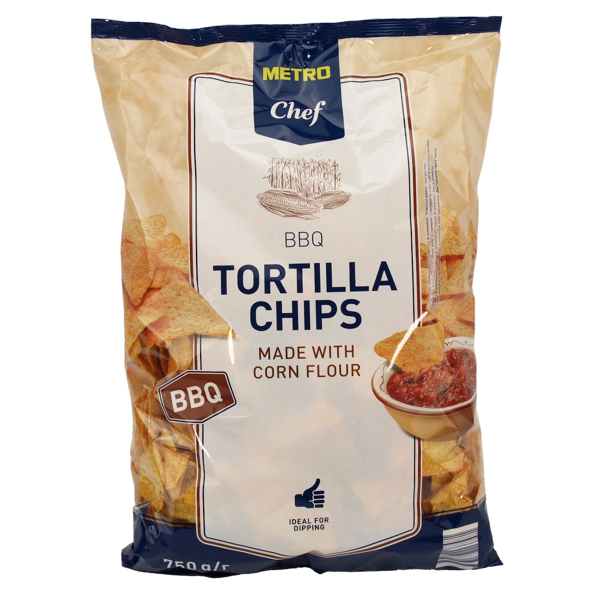 Metro Chef Tortilla Chips BBQ (750 g)