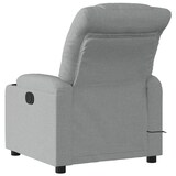 thumbnail of vidaXL Massagesessel Elektrisch Hellgrau Stoff