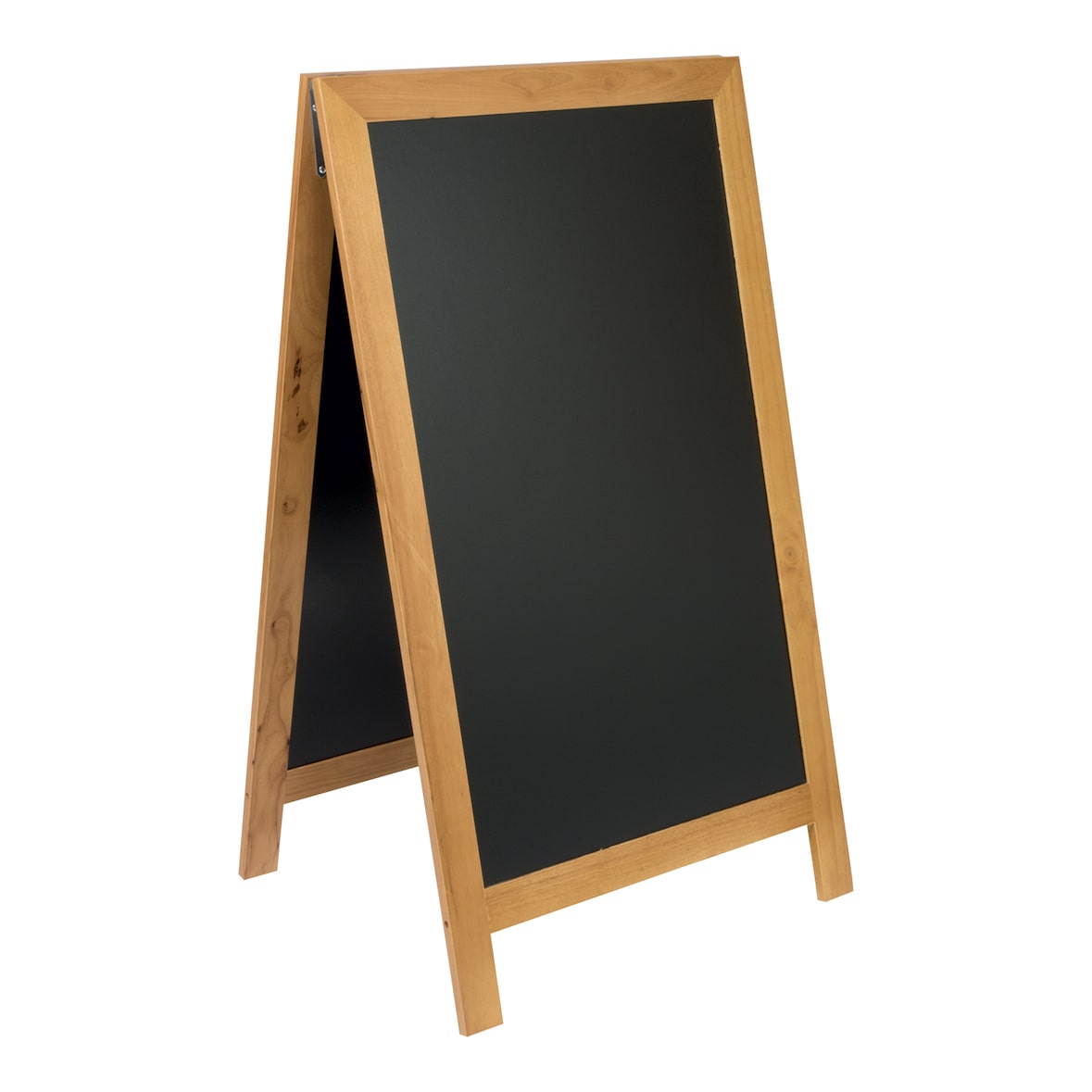 Securit® Stoepbord "Nature" - Vintage Grijs - Hout met natuurlijke rustieke afwerking - 70x135cm