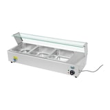 thumbnail of Helloshop26 - Vitrine bain-marie électrique professionnel  3 x GN 1/2 1 300 watts  3614108