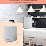 thumbnail of Happy Hour 33 Minibar 33L 5-15°C EEK G 25dB LED-Licht Silber