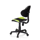 thumbnail of Kinderschreibtischstuhl / Kinderstuhl KIDDY GTI-2 Stoff schwarz / grün hjh OFFICE