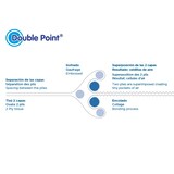 thumbnail of Guardanapos de tecido Ecolabel 'Double Point' 18 G/M2 39X39 Cm Havana (1200 unidades)