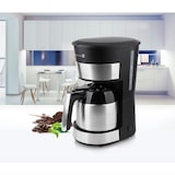 thumbnail of Tarrington House Cafetera CME132468, acero inoxidable, 1 litro, 800 W, plata/negro