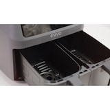 thumbnail of Freidora sin aceite EVVO Tasty Fryer 8L, 8 litros, doble compartimento, multifunción, hasta 200ºC, 2800W