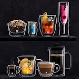 thumbnail of Masterpro - Set mit 2 doppelwandigen Borosilikatgläsern von Mixology, 300 ml