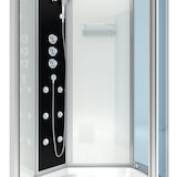thumbnail of Whirlpool Wanne Duschtempel Dusche Duschkabine K50-L02-WP 170x100 cm ohne 2K Scheiben Versiegelung