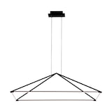 thumbnail of LEDS C4 Lámpara Colgante Tubs 1200MM LED 53.5W Blanco Cálido 3000K Negro para Interior,