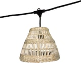 thumbnail of Lumisky Guirlande connectable TESSA 7 ampoules E27 6M Rotin Beige