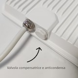 thumbnail of Projetor LED branco Refletor externo 230V 30W 4000K Capa leitosa 3000lm 140x100x25,7 mm