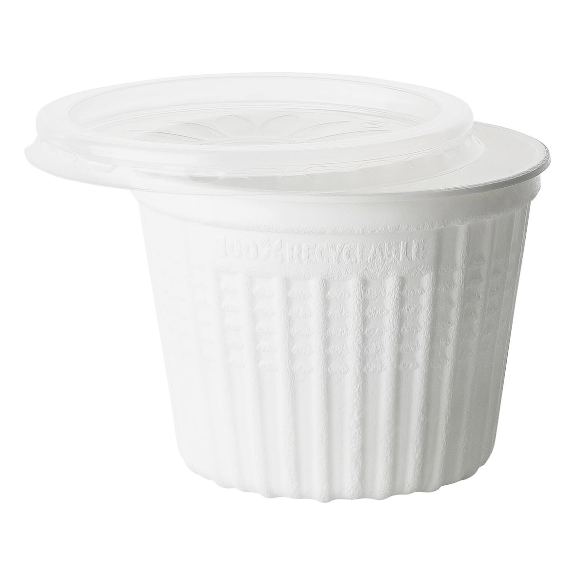 25x Suppenbecher thermoisolierend inkl. Deckel SOUP TO GO PP 500 ml weiss