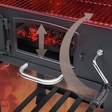 thumbnail of TAINO HERO XL Smoker BBQ GRILLWAGEN Holzkohle Grill Standgrill Räucherofen Kohle