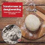 thumbnail of HGMD Deense Deegklopper - Dubbele Ring - Deegmenger - Spiraalgarde - Deeg Kloppen - Deeg Garde