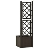 thumbnail of vidaXL Garten-Hochbeet mit Spalier und Selbstbewässerungssystem Mokka