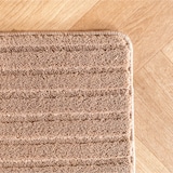 thumbnail of Teppich Waschbar Bohemian Modern Esszimmer Flur Beige 200x290 cm OEKO-TEX Fußbodenheizung geeignet Gekettelt – LAVAREDO von Kadima Design