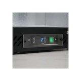 thumbnail of Frigo da banco/retrobanco per bibite nero con 3 porte scorrevoli, altezza 92 cm - temp da +2°C a +8°C