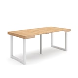 thumbnail of Mesa Consola extensible, 180, Para 8 comensales, Patas madera maciza, Roble _ 253_6