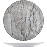 thumbnail of H&H Set 12 Piatti Piani Petra Stoneware, Grigio, Cm 28
