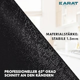 thumbnail of KARAT Tischfolie Empire mit abgeschrägter Kante Schwarz 100 x 205 cm