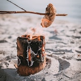 thumbnail of Wilk Schwedenfeuer, Kiefer massiv, naturbelassen, 100% FSC zertifiziert, seitlich anzündbar