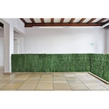 thumbnail of Balkonsichtschutz N77, Sichtschutz Windschutz Verkleidung für Balkon Terrasse Zaun ~ 300x100cm Tanne hell