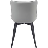 thumbnail of Lot de 2 chaises Brady Gris/Similicuir