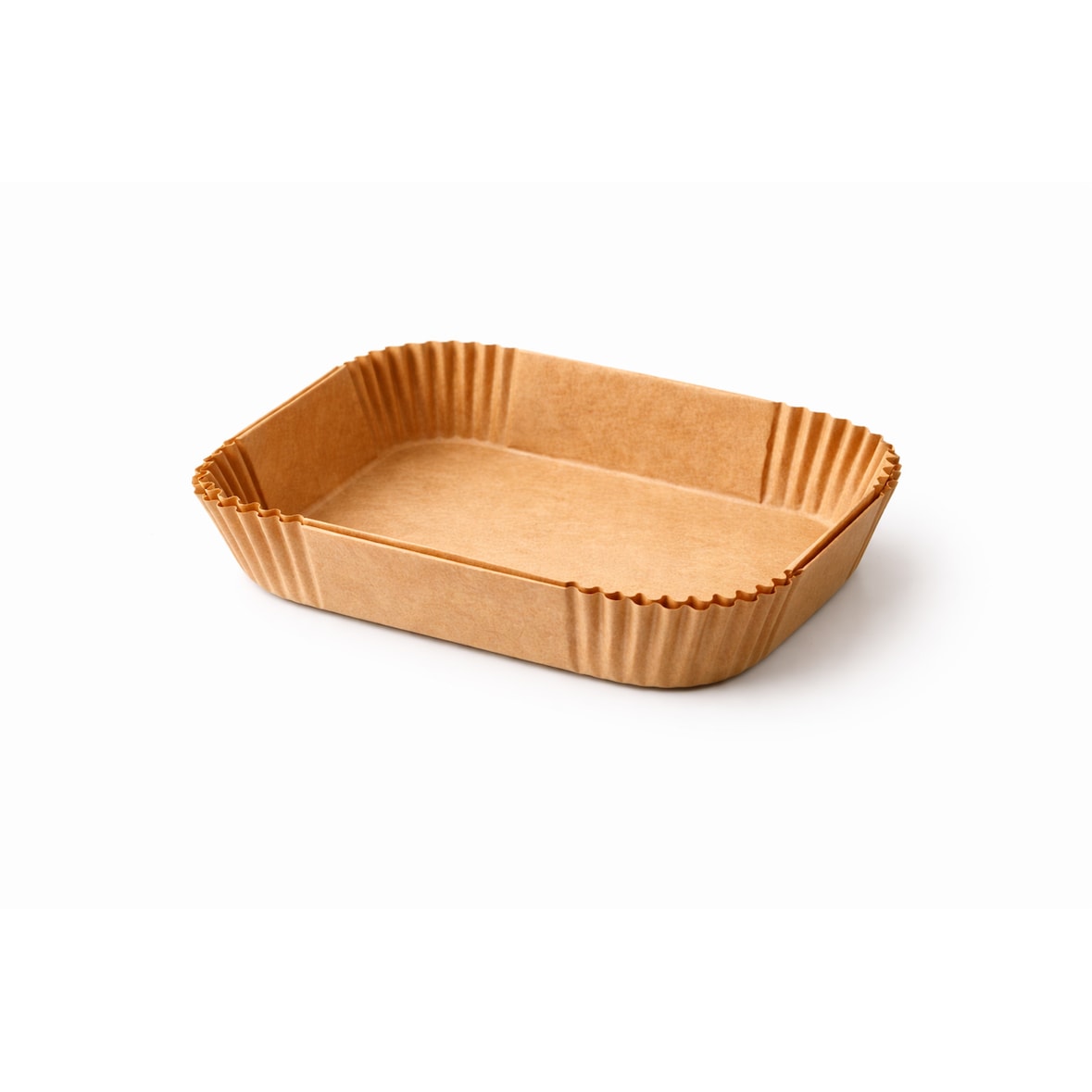 RyanPack Backpapier für Airfryer & Heißluftfritteuse – Rechteckig 22×15×4,5 cm – 100 Stück