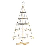 thumbnail of vidaXL Weihnachtsdeko mit Ständer Schwarz 125 cm Stahl