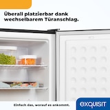thumbnail of Exquisit Mini Gefrierschrank GB60-150E schwarz | 42 l Nutzinhalt | Klein und kompakt | Türanschlag wechselbar | Gefrieren