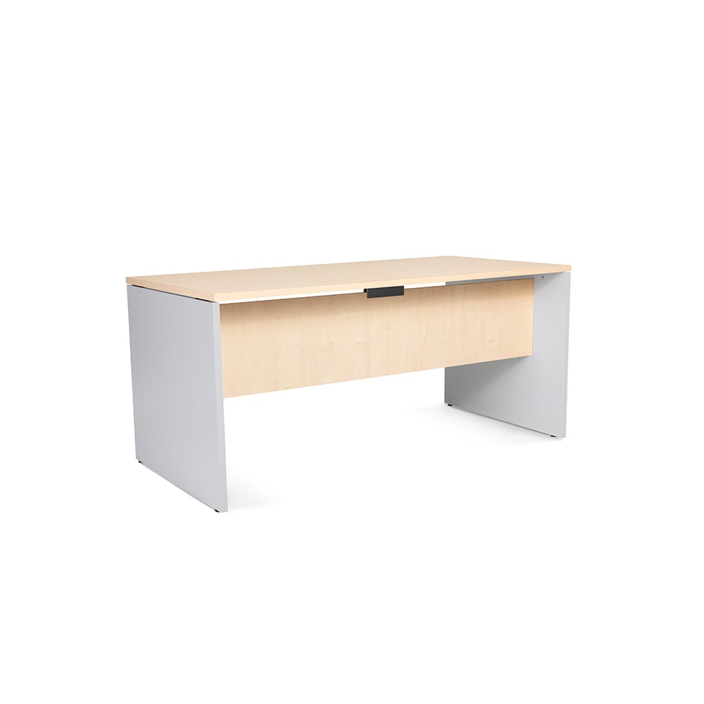 Rocada mesa de oficina serie work 160x80 gris / haya