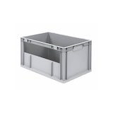 thumbnail of PROREGAL Eurobox NextGen Insight | HxBxT 32x40x60cm | 65 Liter | Seite offen | Eurobehälter, Transportbox, Transportbehälter, Stapelbehälter