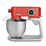 thumbnail of H.Koenig KM124 keukenmachine, professioneel, multifunctioneel, 5 L, roestvrij staal, matrood, krachtig, 800 W, 8 snelheden