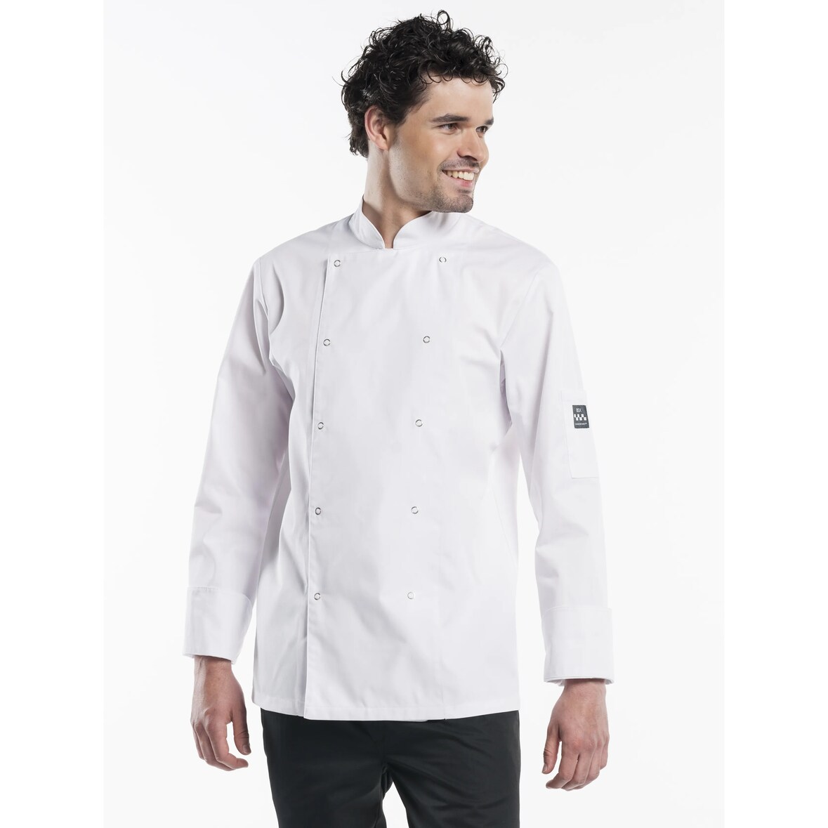 Chaud Devant  22704 Veste de chef Hilton Poco Blanc | M