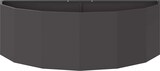 thumbnail of vidaXL Pflanzkübel Schwarz 120 x 60 x 35 cm Stahl