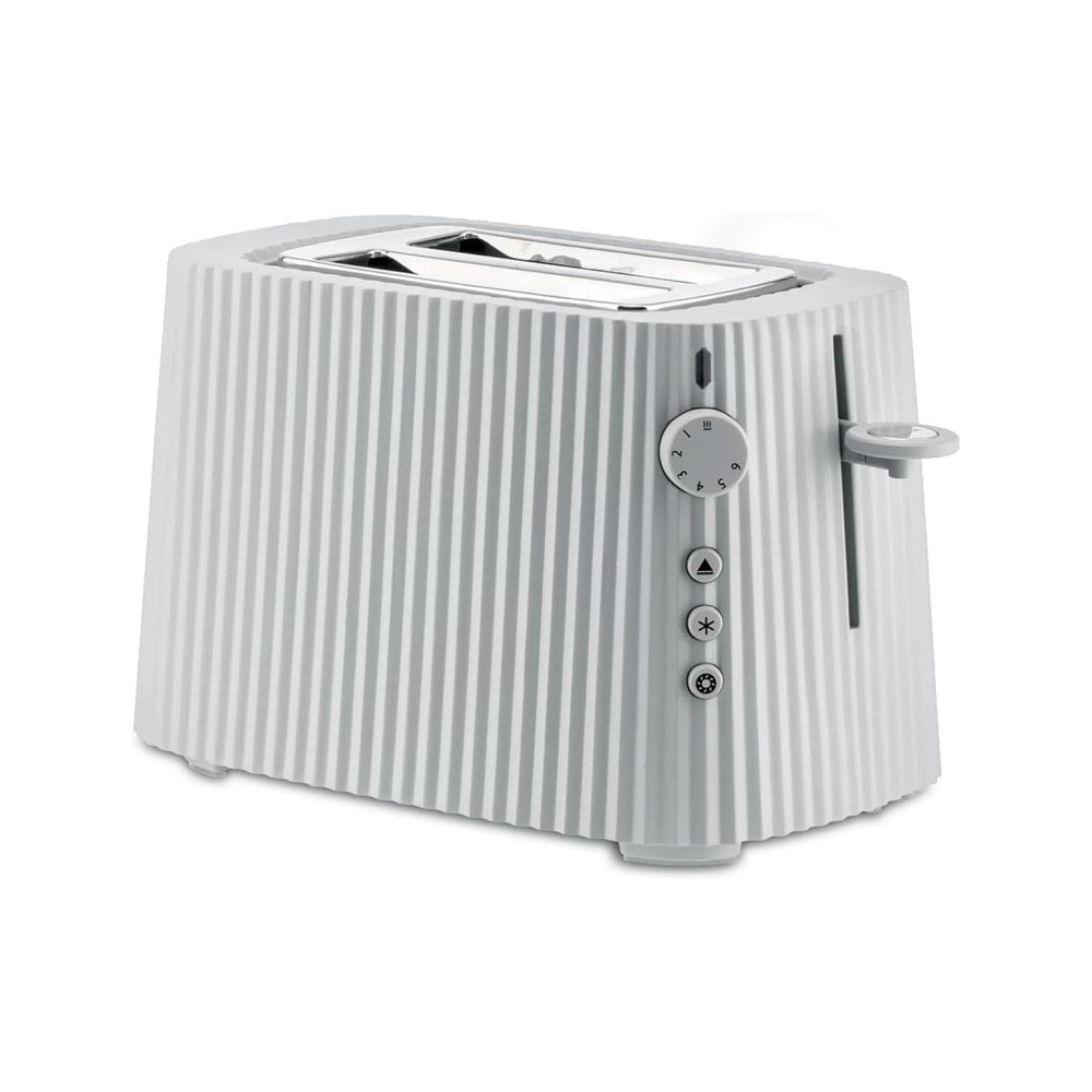 plissè, witte broodrooster, alessi