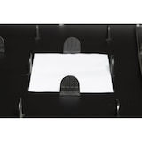 thumbnail of PROREGAL Flachablagenschrank Chinchilla | 10 Schubladen | Schwanenhalsgriff | HxBxT 105x140x95 cm | Metallabdeckplatte | Schwarz