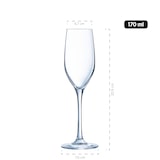 thumbnail of MÄSER Sektglas 17 cl, 6-er Set, 933623