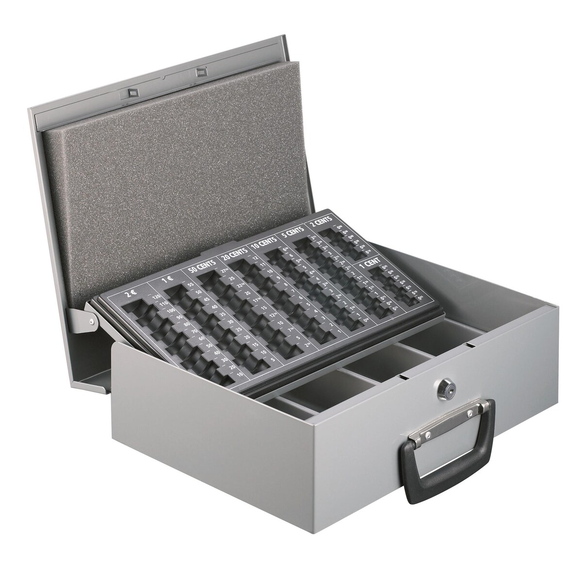 Alco EURO-Geldtransportkassette 355x275xx102mm anthrazit