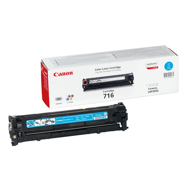 Canon 716 Cyan Cartouche de Toner ORIGINALE - 1979B002