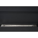 thumbnail of Lareira de bioetanol de parede Siena preta, 90 cm de comprimento x 12 cm de profundidade x 40 cm de altura.