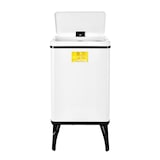 thumbnail of WellHome - Conjunto de 3 Caixotes do lixo Inteligentes 40L cor Branco com Etiquetas Magnéticas 35,5x36x71,5 cm