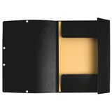 thumbnail of Exacompta Sammelmappe mit Gummizug und 3 Klappen aus Manila Karton 355g/qm, für Format DIN A4