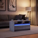 thumbnail of vidaXL LED-Couchtisch Grau Sonoma Holzwerkstoff