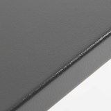 thumbnail of Ensemble table carrée de terrasse et 2 chaises bistrot gris
