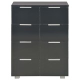 thumbnail of vidaXL Sideboard Hochglanz-Schwarz 60x35x80 cm Holzwerkstoff