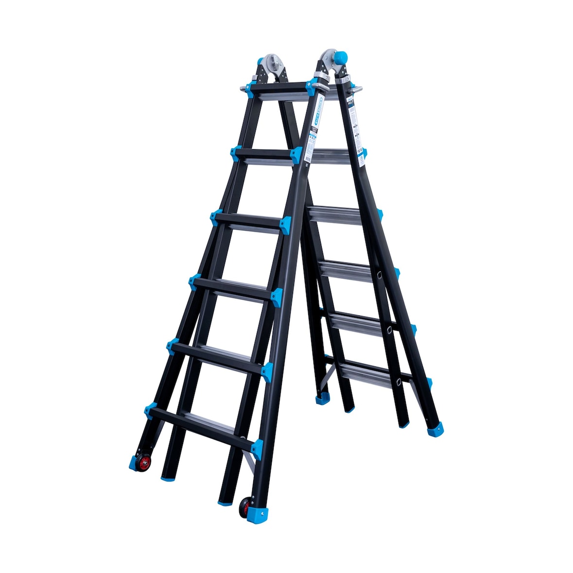 Multifunctionele Professionele Vouwladder Maxall – 4×6 Sporten
