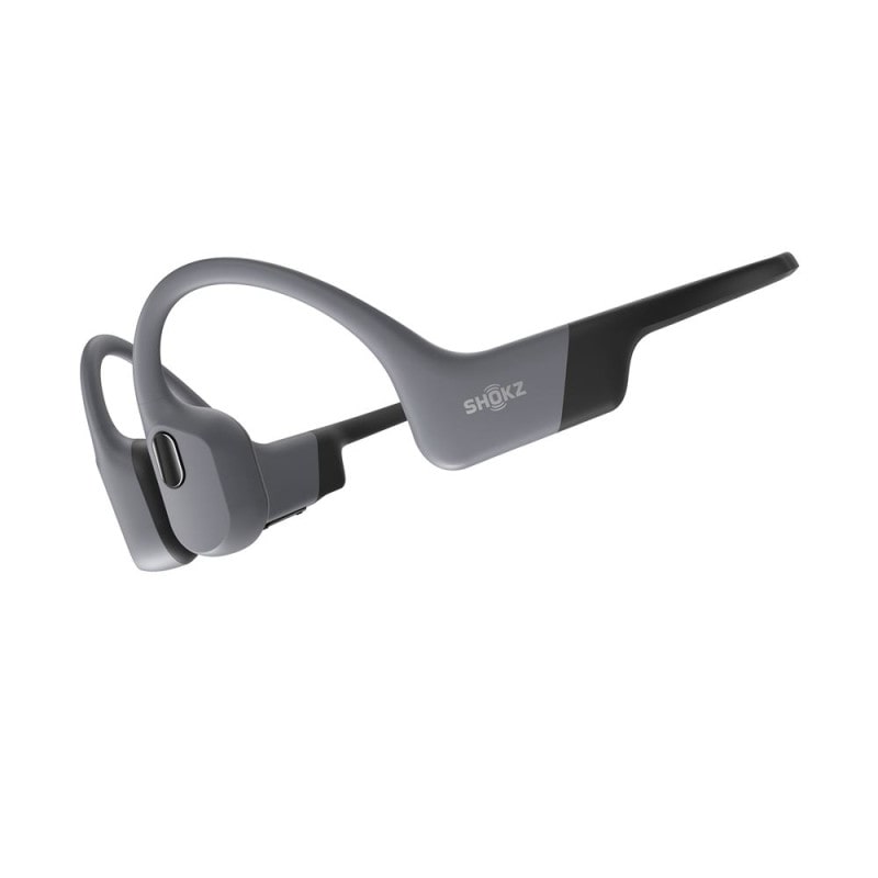 Casque De Sport à Conduction Osseuse Sans Fil Shokz Openswim Pro Avec Réduction Active Du Bruit Gris