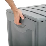 thumbnail of Arcón para Exterior 340 Litros de Resina Gris 118x53x57cm 7house